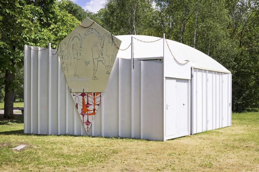 künstlerische Architektur zu DER FAHRENDE RAUM, Maximiliane Baumgartner, Jochen Weber, 2017 - 