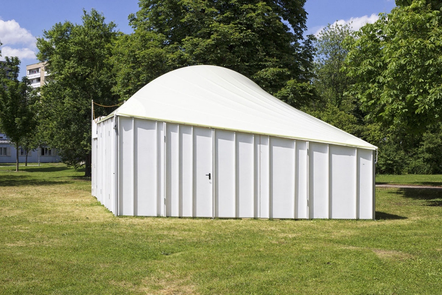 künstlerische Architektur zu DER FAHRENDE RAUM, Maximiliane Baumgartner, Jochen Weber, 2017 - 