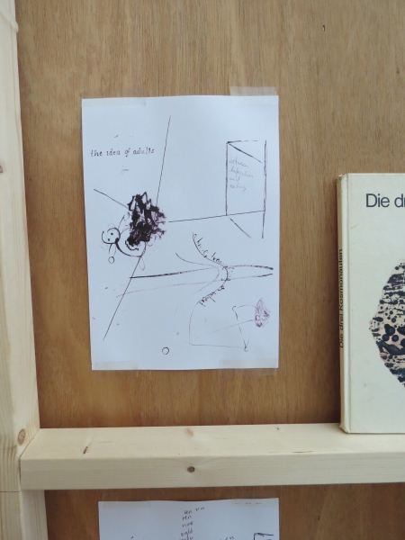 „I’d like you to be dead, I will keep your photograph in my pocket“ von Anna Fehr und Takeo Marquardt, Der Fahrende Raum - 
