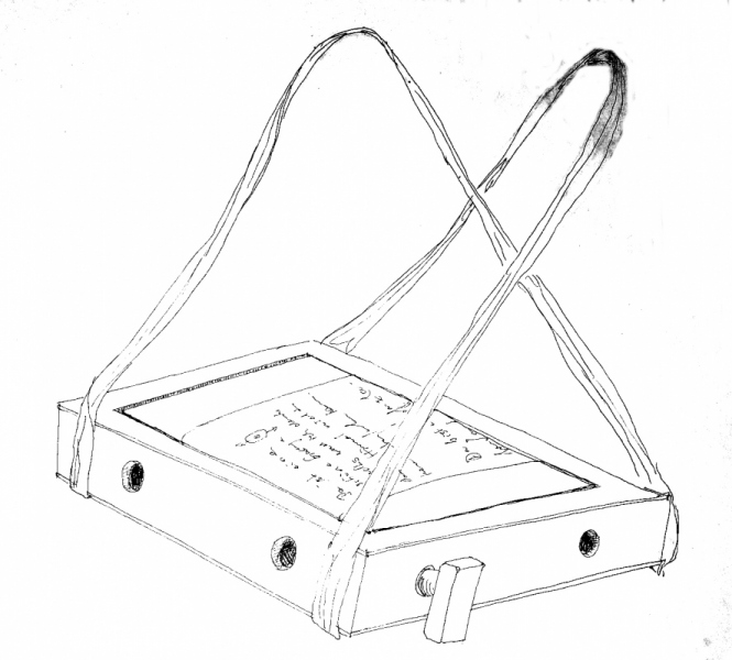 Gehschreibe, (Spielskulptur), Jonas Beutlhauser - 