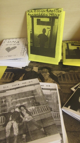 Auswahl von Zines und Print-Produktionen der Kinder und Jugendlichen des Fahrenden Raums, 2015 - 