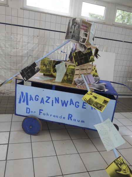 Auswahl von Zines und Print-Produktionen der Kinder und Jugendlichen des Fahrenden Raums, 2015 - 