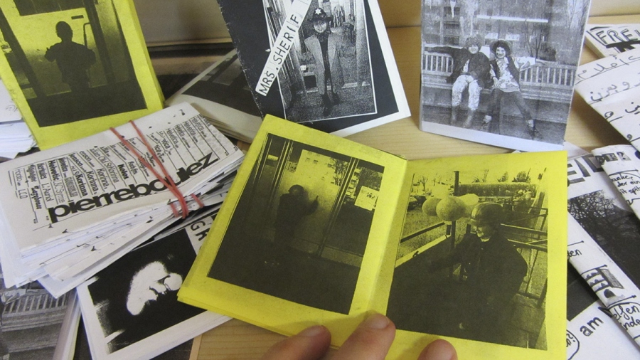 Auswahl von Zines und Print-Produktionen der Kinder und Jugendlichen des Fahrenden Raums, 2015 - 
