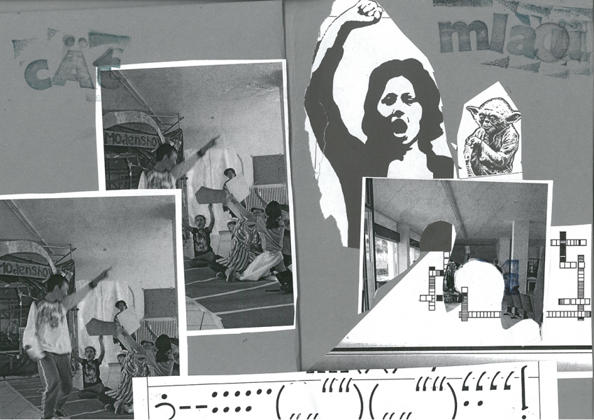 Auswahl von Zines und Print-Produktionen der Kinder und Jugendlichen des Fahrenden Raums, 2016 - 