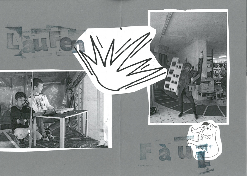 Auswahl von Zines und Print-Produktionen der Kinder und Jugendlichen des Fahrenden Raums, 2016 - 